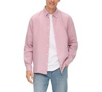 Leinenhemd mit Button-Down-Kragen 3XL Rosa 2143570.4163.3XL