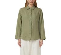 Leinenbluse im Relaxed Fit 44 olive 2176342.7900.44