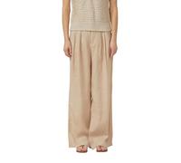Hose / Extra Wide Leg / High Rise aus Leinen 38/LONG beige 2176769.8000.38_LONG