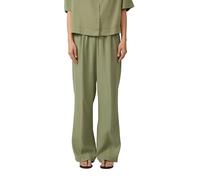 Leinenmix-Hose mit elastischem Bund 38/REG olive 2177021.7900.38_REG