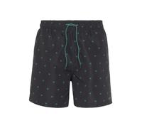 Badeshorts S.OLIVER Gr. S, N-Gr, grün (schwarz, petrol) Herren Badehosen (84815963-S) schwarz, petrol