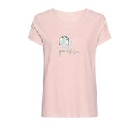 Unifarbenes Pyjama-Oberteil 48/50 pink 6011468.784.48_50