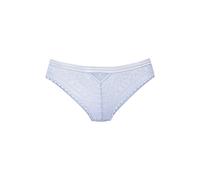 Slip S.OLIVER "Milene", Damen, Gr. 32/34, eisblau, Microtouch, Obermaterial: 88% Polyamid, 12% Elasthan, Unterhosen Slip, mit edlem Bund und modischem Accessoire vorne mittig (53957716-32) eisblau