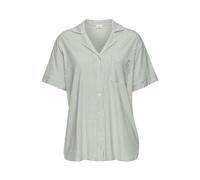 s.Oliver LM T-Shirt dk green str - Gr. - 46