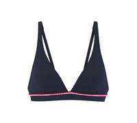 Triangel-Bikini-Top mit Zierborte 38C/D blau 6010616.24.38C_D