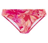 s.Oliver Bikini-Hose Jayce Damen pfirsich bedruckt Recycling-Polyamid mit Zierring Größe 40