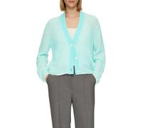 s.Oliver Lockere Strickjacke aus Alpakamix mit Rippstruktur