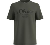 s.Oliver Baumwoll-T-Shirt mit Logo-Print