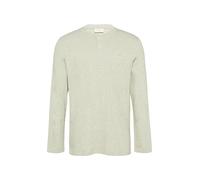 Meliertes Longsleeve mit Henley-Ausschnitt XXL Beige 2153540.80W1.XXL