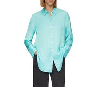 s.Oliver Longbluse aus Viskosesatin mit Perlmuttknöpfen