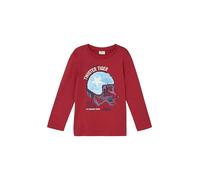 Longsleeve aus Baumwolle mit Print und Wendepailletten 104/110 rot 2169350.3407.104_110