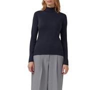 s.Oliver Longsleeve Slim Fit mit Rollkragen Blau Größe 42