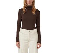 Longsleeve im Slim Fit mit Rollkragen 46 braun 2170118.8945.46