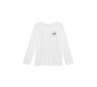Longsleeve mit auffälligem 3D-Print am Rücken 128/134 weiß|creme 2170047.0210.128_134