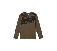 Longsleeve mit Graffiti-Print 158/164 braun 2170785.8917.158_164