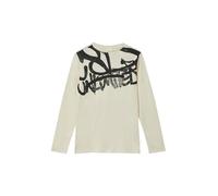 Longsleeve mit Graffiti-Print 158/164 beige 2170785.8001.158_164