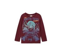Longsleeve mit großem Dino-Print und Stickerei-Details 140 rot 2170051.3900.140