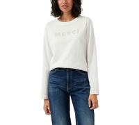 Longsleeve mit Perlenschriftzug 34 creme 2173072.02D0.34