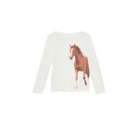 s.Oliver Longsleeve mit Pferde-Print und Pailletten