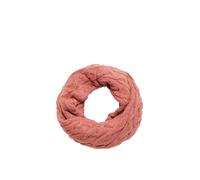 Loop-Schal aus Baumwollmix 1 Rosa
