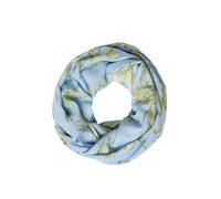 Loop-Schal aus Viskose mit floralem Muster ONESIZE blau|grün 2176910.51A4.ONESIZE