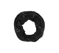 Loop-Schal mit Karos und Streifen 1 schwarz