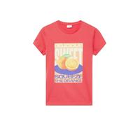 Loose Fit T-Shirt mit Frontprint 134/140 rot 2178022.4290.134_140