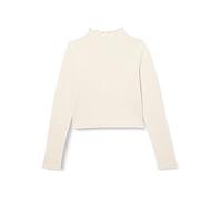 s.Oliver Mädchen 2135049 Langarmshirt mit Stehkragen, 0805 beige, M