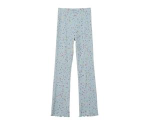 s.Oliver Mädchen 2142447 Legging mit Allover Print, türkis, L