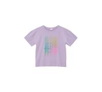 s.Oliver Mädchen 2142502 T-Shirt mit Frontprint, lila, XL