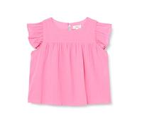 s.Oliver Mädchen Bluse, Kurzarm Bluse, kurzarm, 4419 pink, 104/110