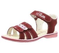 s.Oliver Mädchen Casual Knöchelriemchen, Rot (Red 500)