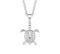 s.Oliver Mädchen-Ketten mit Anhänger 925 Sterlingsilber zirkonia 2020865