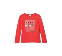 s.Oliver Mädchen Langarmshirt mit Pailletten und Applikation T-Shirt Langarm