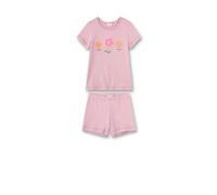 s.Oliver Mädchen Schlafanzug kurz Rosa | Hochwertiger und bequemer Schlafanzug aus Baumwolle für Mädchen. Kurzarm Schlafanzug mit Blumenmotiv |Pyjamaset für Mädchen