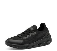 s.Oliver Mädchen Sneaker flach mit Chunky-Sohle Sportlich, Schwarz (Black), 39 EU