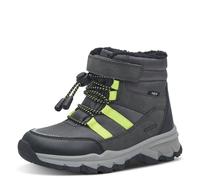 s.Oliver Mädchen Winterstiefel ohne Absatz Gefüttert Wasserabweisend, Grau (Light Grey), 33 EU