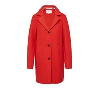 s.Oliver Ungefütterter Kurzmantel aus Wollmix mit offenen Kanten rot 36