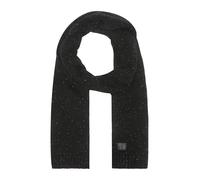 Melierter Strick-Schal mit Logo-Detail ONESIZE schwarz 2157183.99W1.ONESIZE