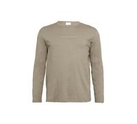 s.Oliver Meliertes Longsleeve aus Jersey mit Logo-Print