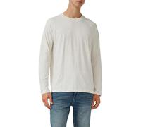 Meliertes Longsleeve aus reiner Baumwolle mit Raglanarm 3XL creme 2172529.03W0.3XL