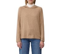 s.Oliver Meliertes Longsleeve aus Stretchjersey mit Kapuze