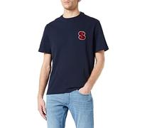s.Oliver Men's 10.3.11.12.130.2119065 T-Shirt Kurzarm, Blau #252440, M
