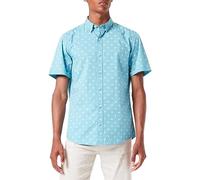 s.Oliver Men's 2113979 Hemd Kurzarm, türkis 63A8, S