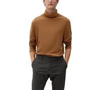 s.Oliver Men's 2119217 T-Shirt Langarm, Braun, M