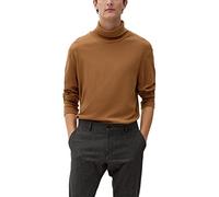 s.Oliver Men's 2119217 T-Shirt Langarm, Braun, XXL