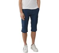 s.Oliver Men's Cargo-Bermuda, Detrot Relaxed Fit, Blue, 31