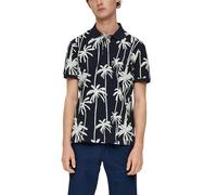 s.Oliver Men's Poloshirt,XL,Blau 59a3