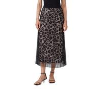 Mesh-Rock mit Leo-Muster 48 grau 2168624.93A1.48