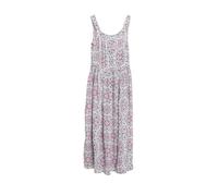 Midi-Kleid aus Crinkle-Viskose 170 creme|mehrfarbig 2182723.04A1.170